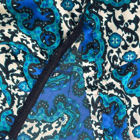 Marciano patterned printed silk top - Picture 4 of 8